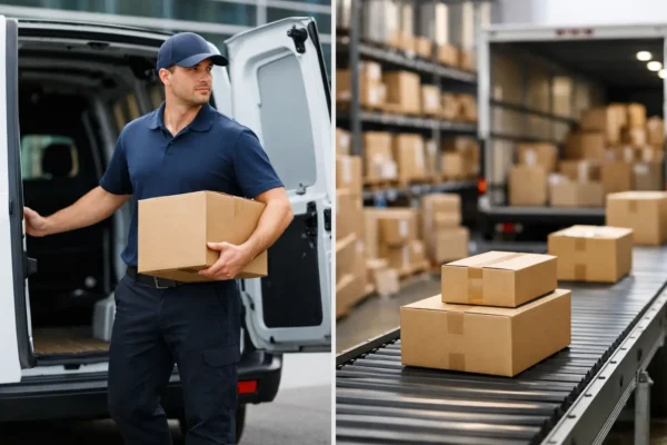 Dedicated Courier vs Standard Parcel for Business